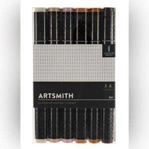 ARTSMITH Dual Tip Illustration Markers 6 pc - Portrait